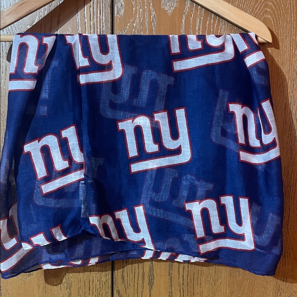 Blue NY Logo Tube Scarf